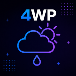 4WP Weather logo