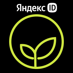 Login via Yandex – вход через Яндекс ID logo