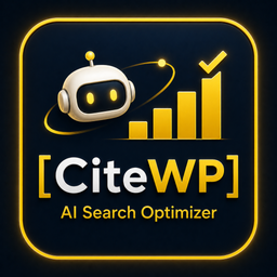 CiteWP AI Search Optimizer – Get Cited by ChatGPT, Perplexity & Claude logo