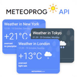 Weather Widget & Forecast by Meteoprog logo