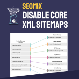 SX Disable WordPress XML sitemaps logo
