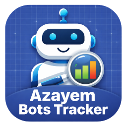 Azayem Bots Tracker – Bot Visits Logger logo