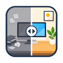 VisualCompare – Before & After Slider logo