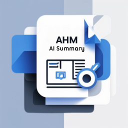 AHM AI Post Summary logo