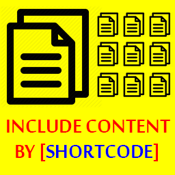 Include Content By Shortcode logo