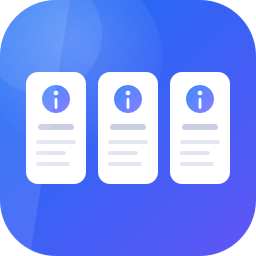 Info Cards – present key information in elegant card layouts logo