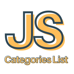 JS Categories List Widget logo