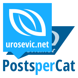 Posts per Cat logo