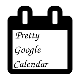 Pretty Google Calendar logo