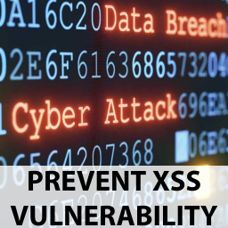 Prevent XSS Vulnerability logo