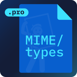 Pro Mime Types – Manage file media types logo