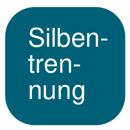 Silbentrennung logo