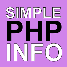 Simple PHP Info logo