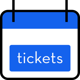 Ticket buttons for The Events Calendar logo