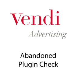 Vendi Abandoned Plugin Check logo