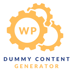 WP Dummy Content Generator logo