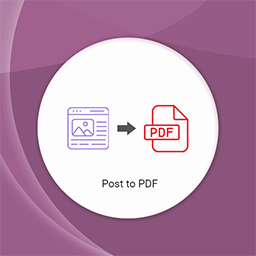 Post to PDF Exporter logo