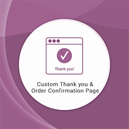 Custom Thank you for Woo logo