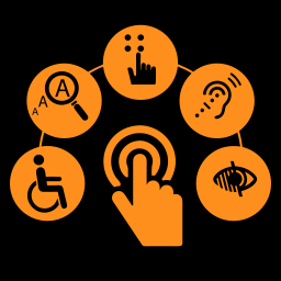 Barrierefrei – mit Hürdenlos.Assist logo