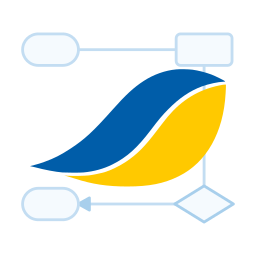 CanaryBlue Diagrams for Mermaid logo