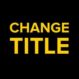 Change title logo