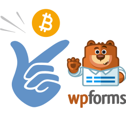 Bitcoin payment for WPForms logo