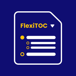 FlexiTOC – Flexible Table of Contents logo