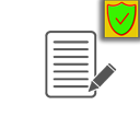 Automatic pages for Privacy Policy, Terms, About, Contact us logo