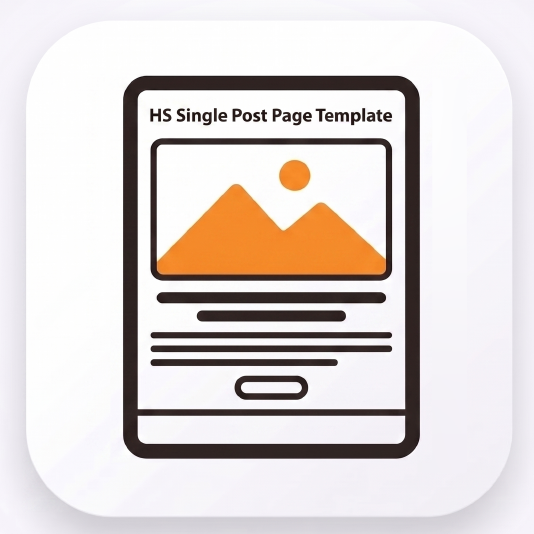 Hannan Shakib Dynamic Single Post Template logo