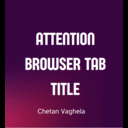 Attention-Grabbing Browser Tab Titles logo