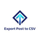 Export Posts to CSV logo