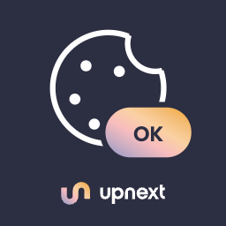 UpNext Cookie Notice logo