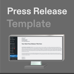 Press Release Template logo