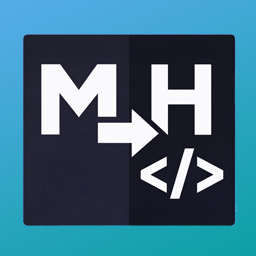 Spraynt Markdown to HTML logo