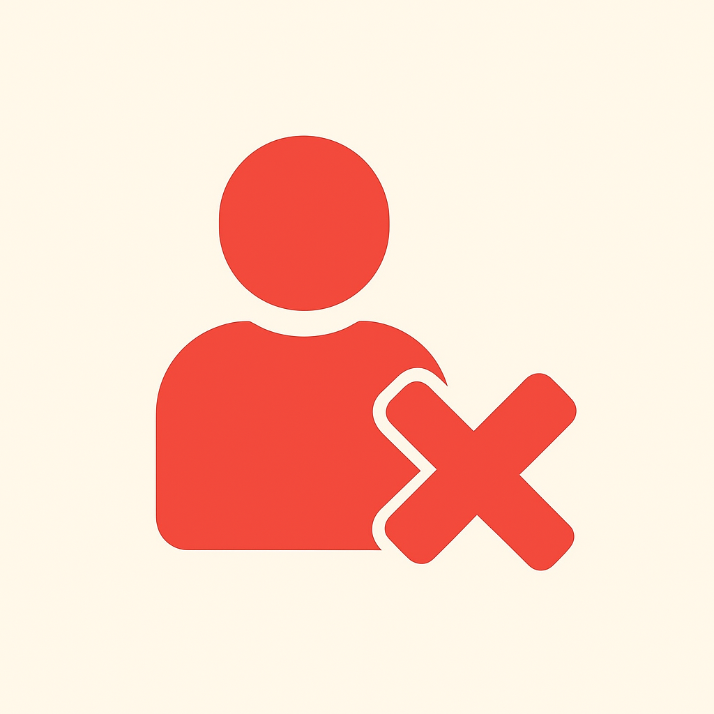 Delete Own Admin Account logo