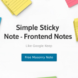 Simple Sticky Note – Frontend Notes logo