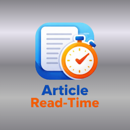 Article Read Time logo