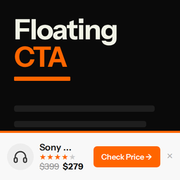 Floating CTA – Sticky Product Bar for Affiliate & Review Sites logo