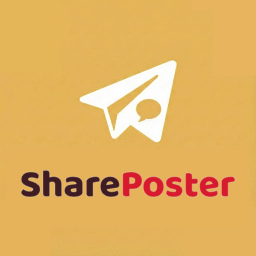 SharePoster – Social Media Photo Card Generator logo