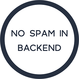 No Spam In Backend – Remove advertising from your backend logo