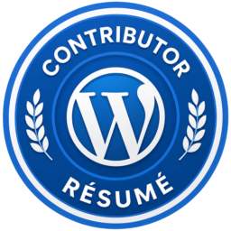 Contributor Résumé logo