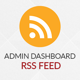 Admin Dashboard RSS Feed logo