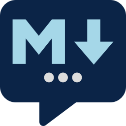 Markdown Comment logo