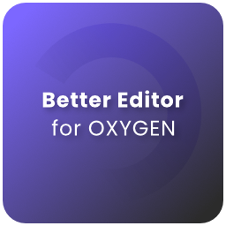 Better Editor for Oxygen logo
