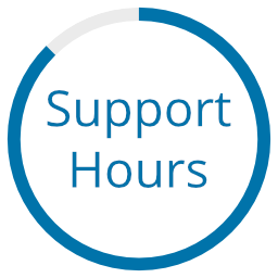 Support Hours logo