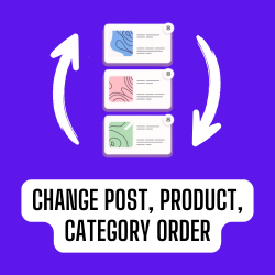 Reshuffle – Change Post Order, Product Order, Taxonomy Order logo