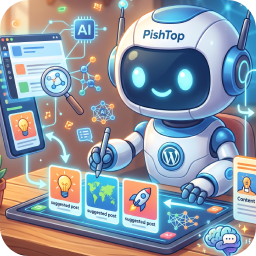 PishTop Content Suggestion with AI logo