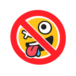 Manly No Emojis logo