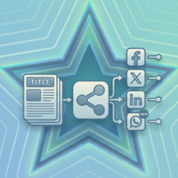 Starline Social Sharing Buttons – Lightweight Floating Social Share, SVG Icons & Open Graph logo