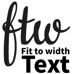 Fit To Width – CSS-only stretchy text logo
